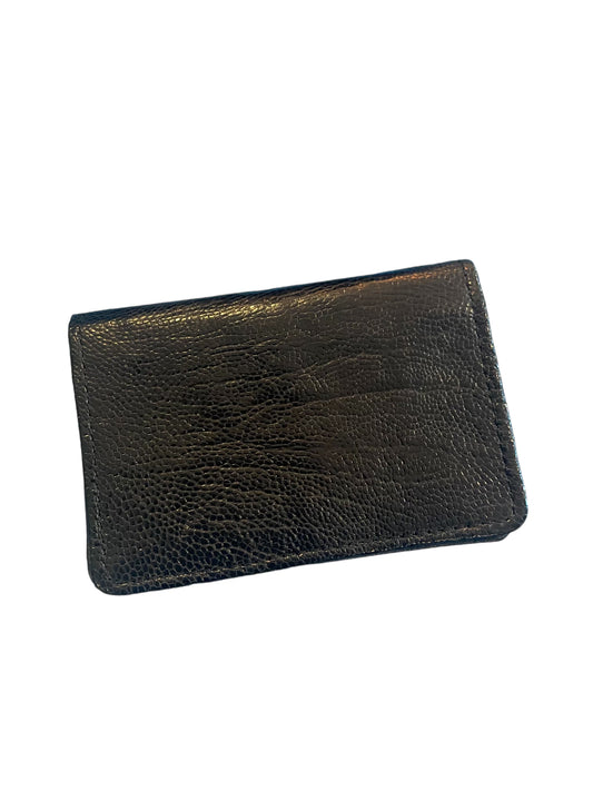 ALLIGATOR WALLET 3 FOLD - BLACK