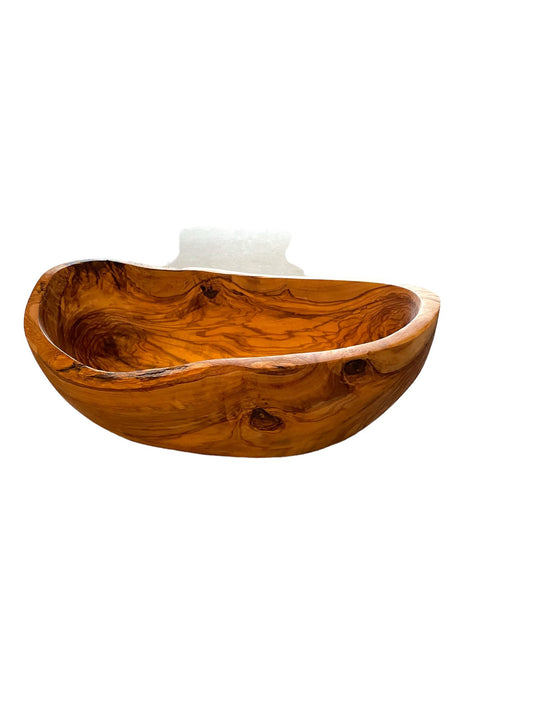 WOODEN OVAL BOWL 11" GERMANY