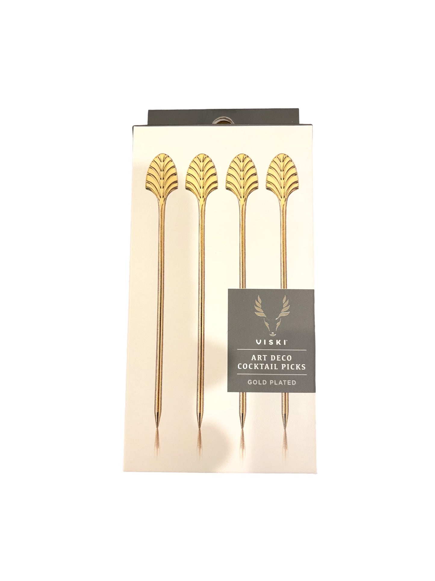 ART DECO COCKTAIL PICKS-SET OF 4